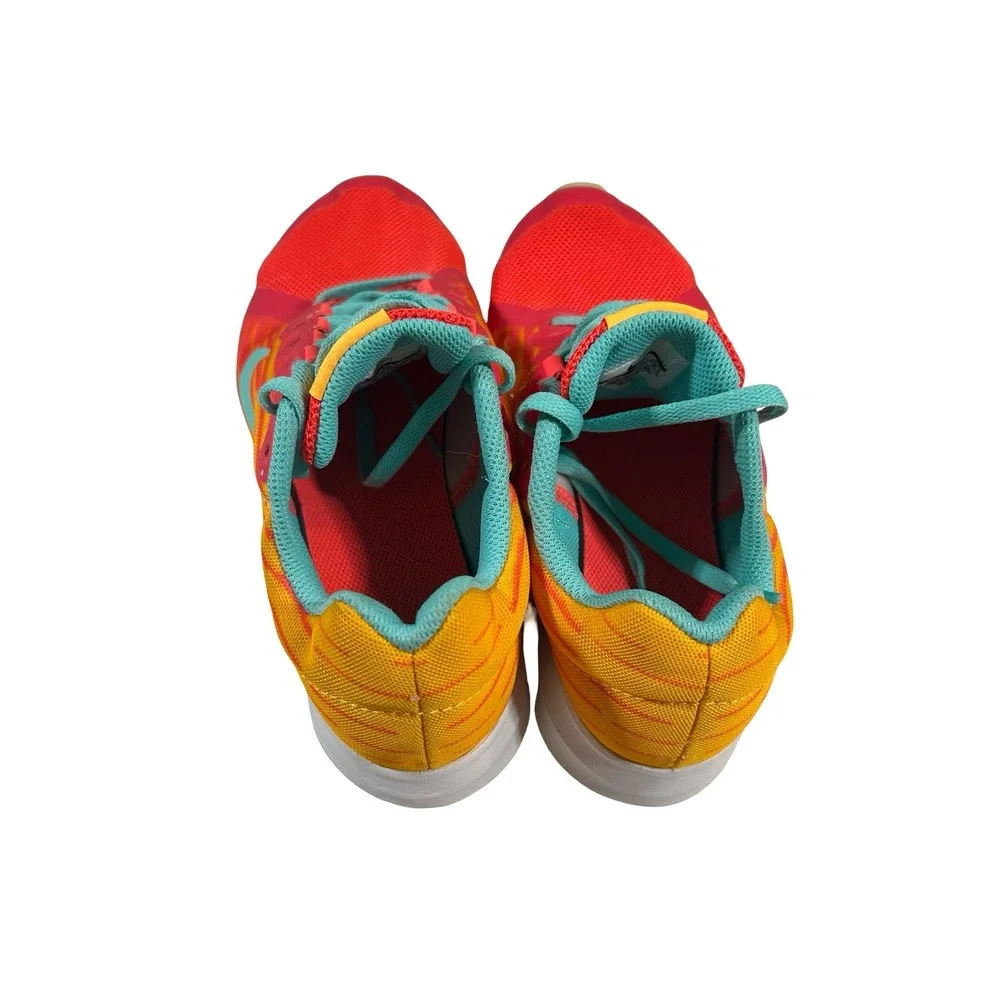 Nike Downshifter 8 Kids Running Shoes Hyper Crimson Teal AT2968-600 Size 3.5Y